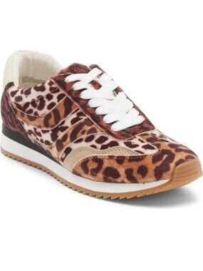 NEW Dolce Vita Esha Sneaker Women 8 Leopard Casual Y2K 90s Gorpcore Contemporary